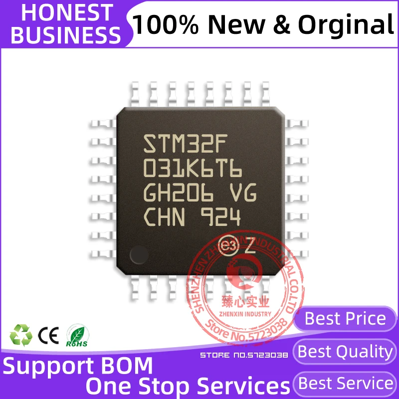 

Микроконтроллер STM32F031K6T6 LQFP32 STICMCU