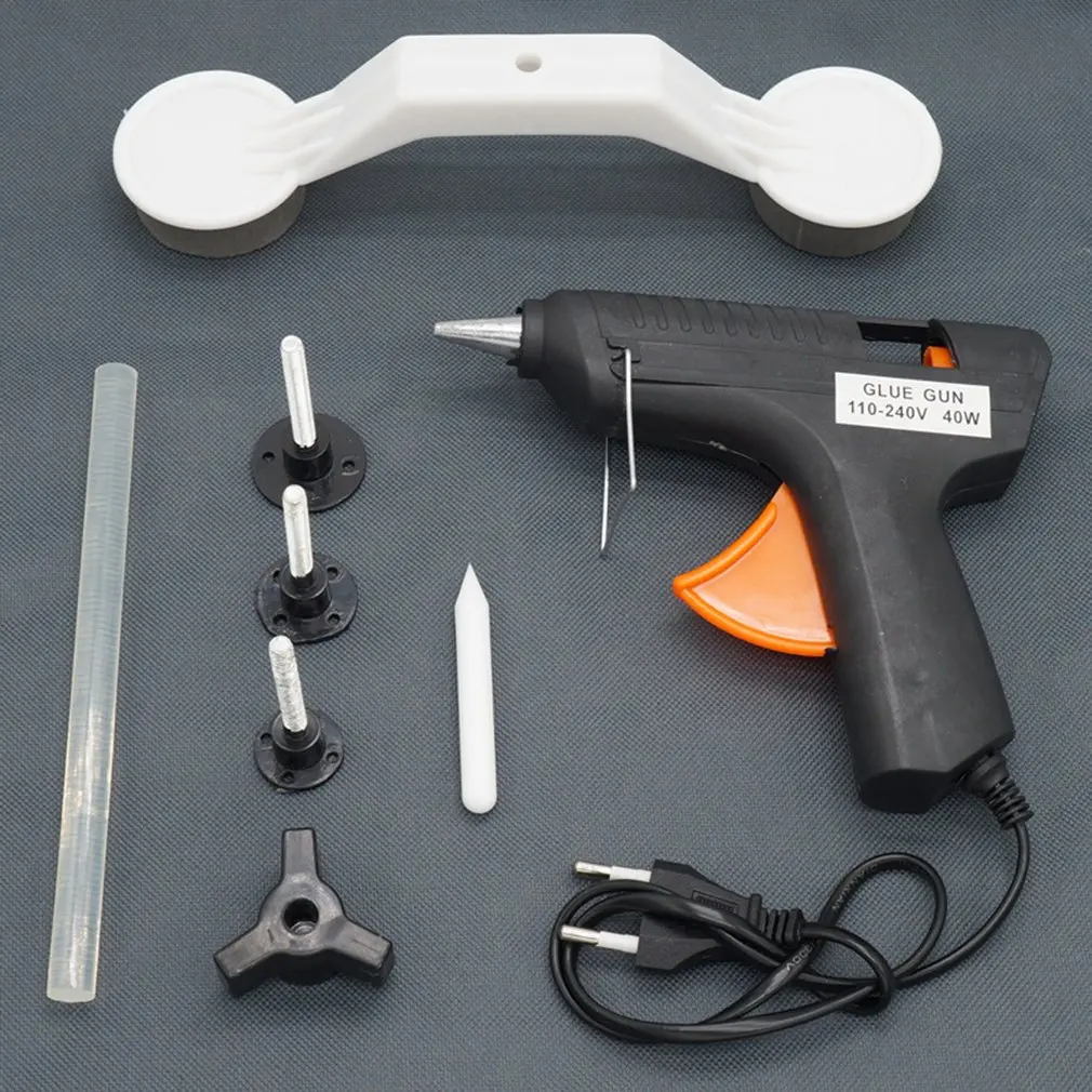 Безболезненный автомобильный комплект для ремонта вмятин 220 В клеевой пистолет и