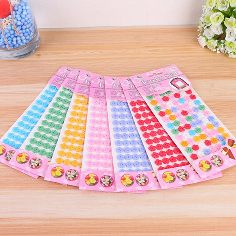 Творческая картина ручной работы Набор для творчества Стикеры кнопок Детский