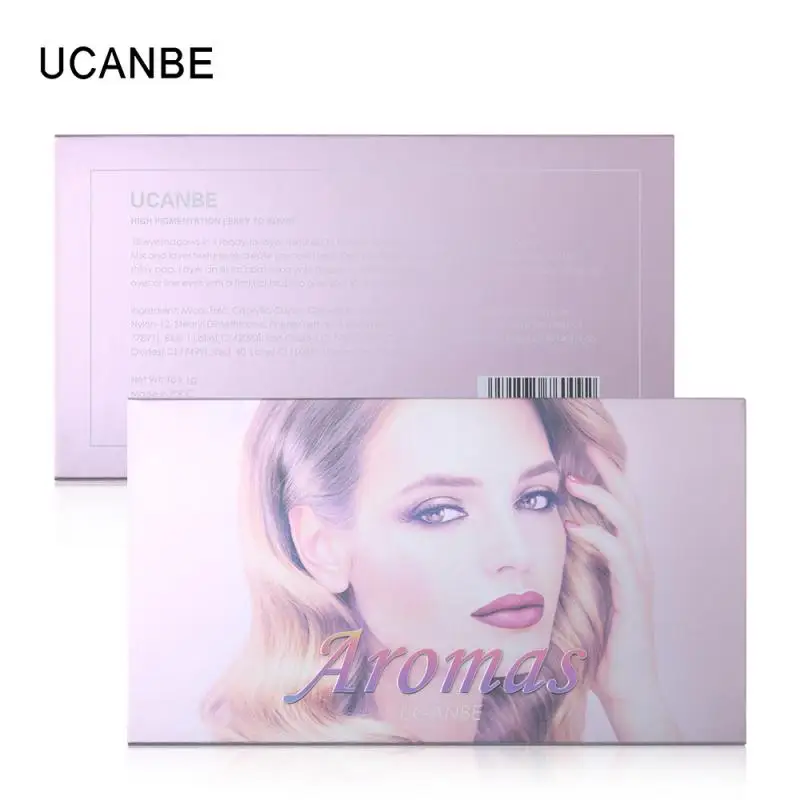 UCANBE 18 оттенков ароматы нюдовые тени для век Палитра мерцающие матовые блестящие