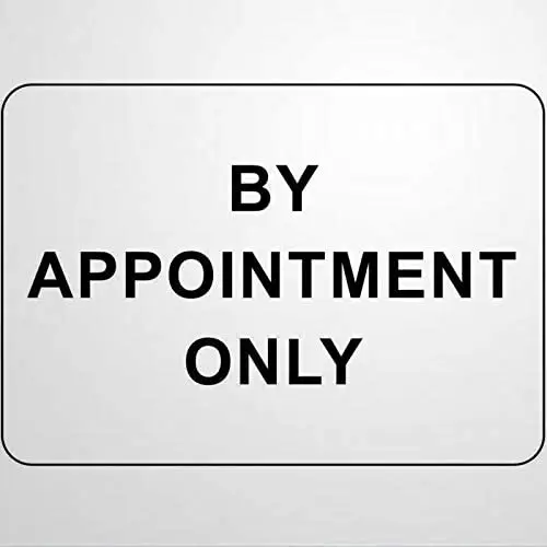 

Warning Sign by Appointment Only Road Sign Business Sign Warning Signs Metal Sign