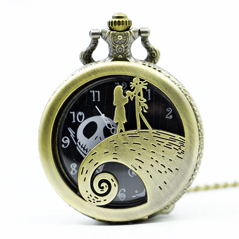 Винтажный Бронзовый Кошмар перед Рождеством Sally Jack Скеллингтон кварцевые