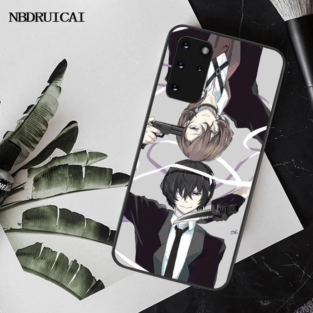 NBDRUICAI bungou бродячие собаки дазай Осаму чехол для телефона Samsung S20 plus Ultra S6 S7 edge S8 S9 S10