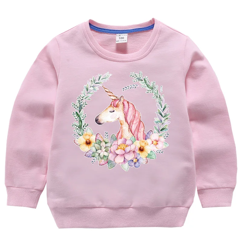2020 г. Новый свитер с принтом единорога толстовка для мальчиков Одежда маленьких