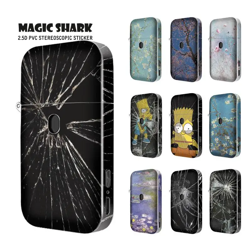 Защитный чехол-пленка Magic Shark Flower Plum Blossom разбитое стекло стерео 2.5d для вейпа