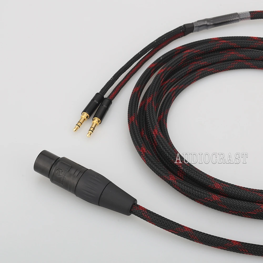 Audiocrast 2x3 5 мм стерео аудио разъем для 4-контактного xlr сбалансированный кабеля
