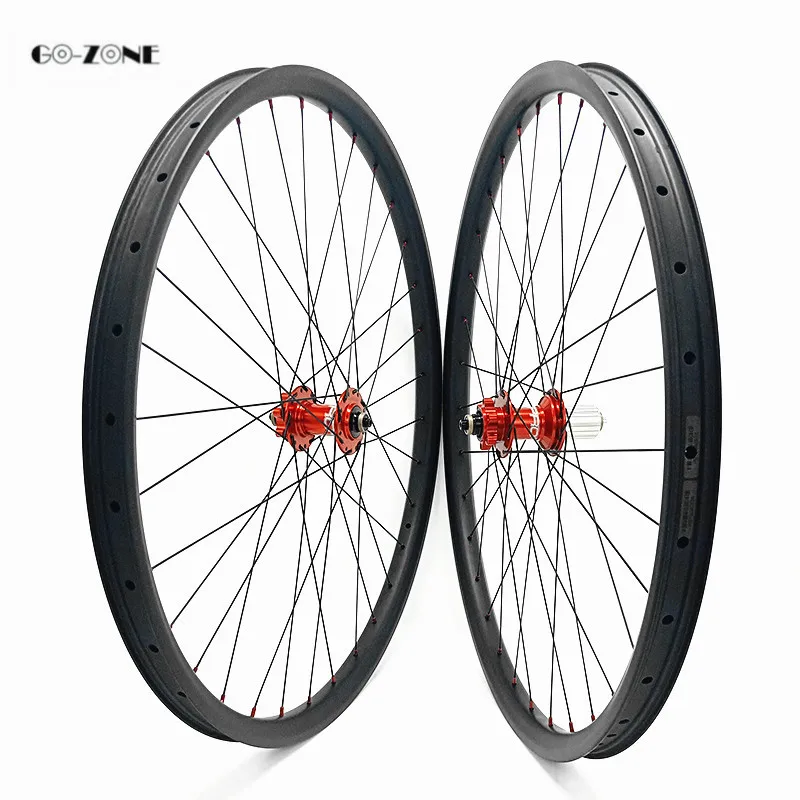 Новинка бескамерные Углеродные горные колеса bicicleta aro 29 40x30 мм колесные диски hope 4