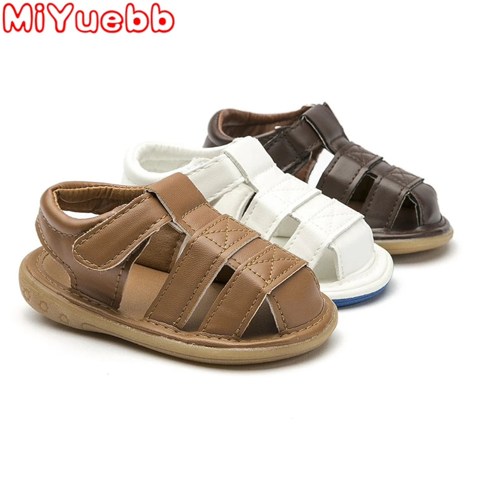 2019 Детские Уютные мокасины детские летние модные сандалии для мальчиков 3 цвета
