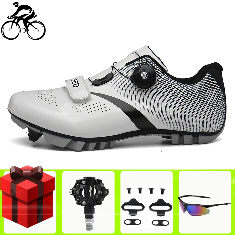 

Sapatilha Ciclismo MTB Cycling Shoes Men Mountain Bike Bicycle Sneakers Women Spd White Professional Racing Sport Bicicleta