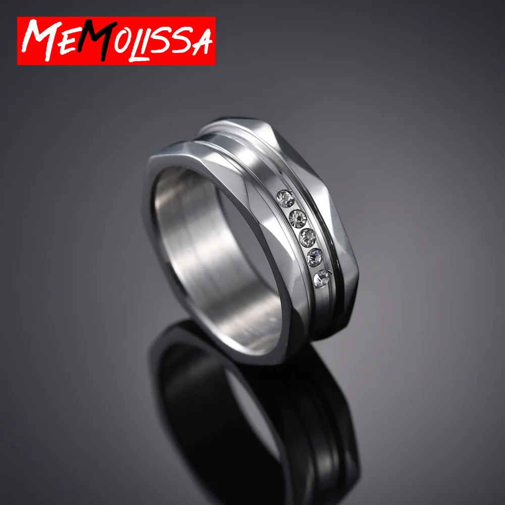 Очаровательные необычные полированные волнистые кольца для мужчин и женщин