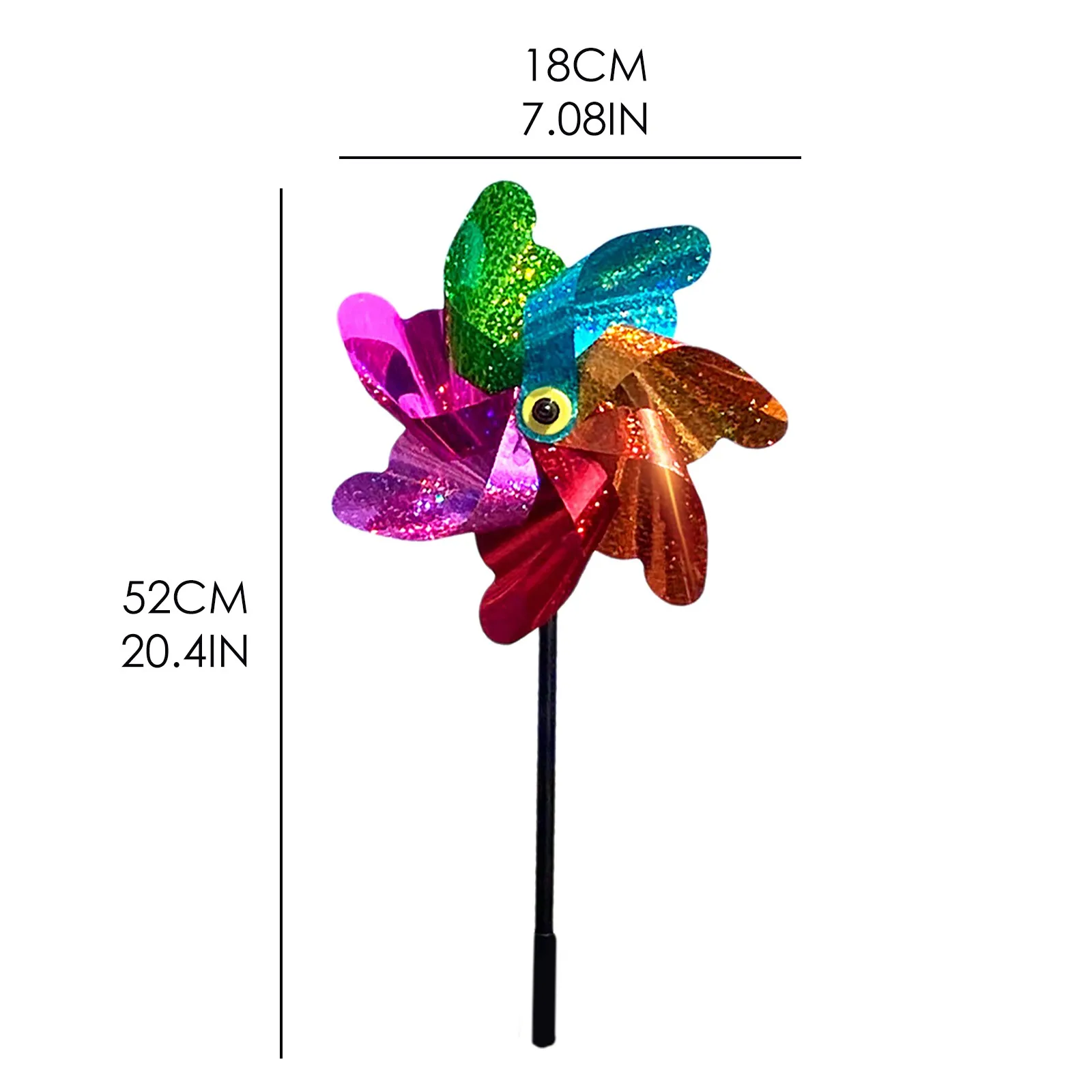 

Small Windmill Pastoral Decoration Ornaments Garden Outdoor Bird - Proofing Device Bird - Scaring Magic Device Decorative Stake