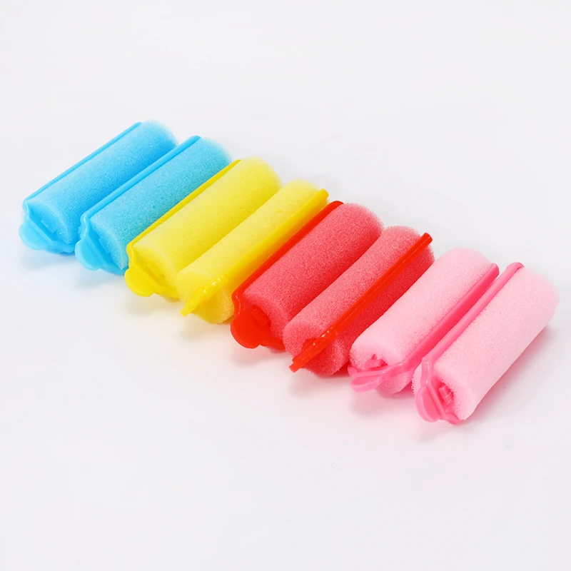 Профессиональные бигуди для волос 12 шт./упак. мягкие губки завивки поролоновые