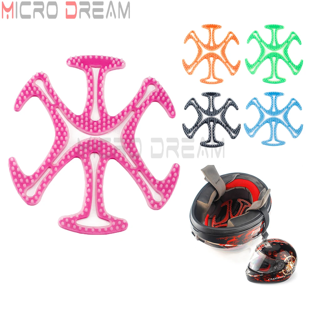 Универсальная изоляция для мотоциклетного шлема силиконовая дышащая подкладка