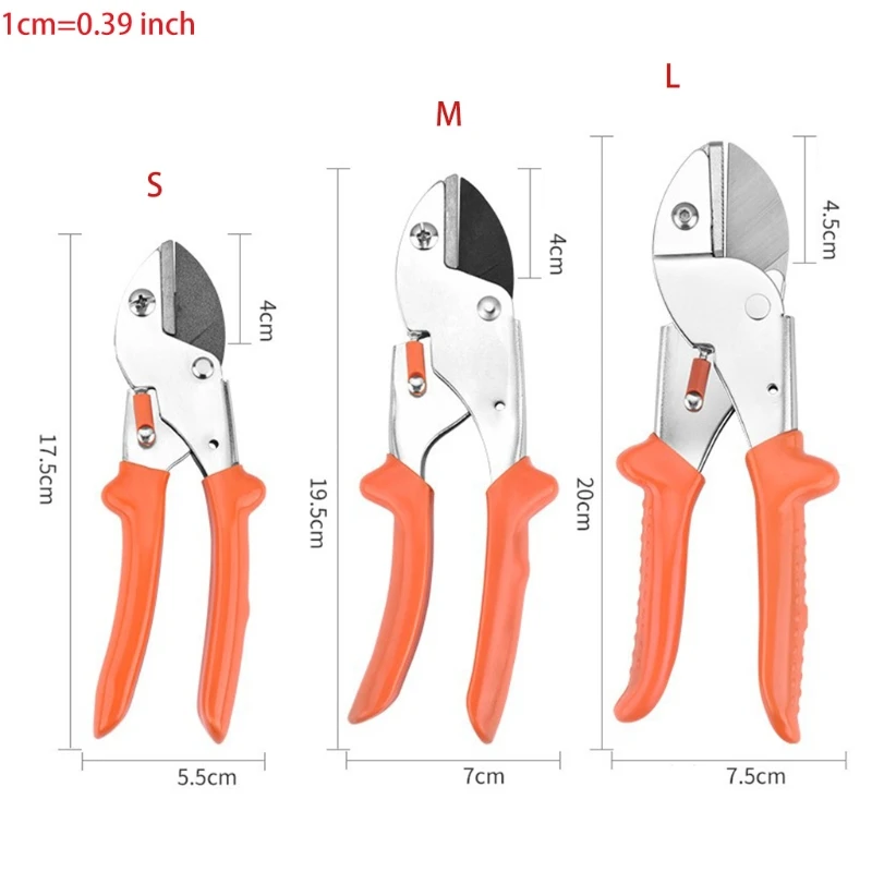 

Reduce Plant Damage Waterproof and Rustproof Sharp Blade Pruning Shears Compact Sharp Small Contact Area Lightweight