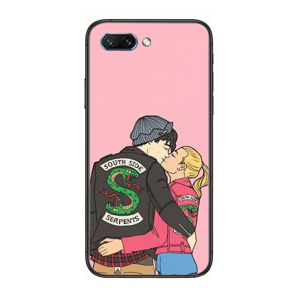 

Riverdale TV Cool clear Phone Case For Huawei Honor 10 9 8 7 N Pro Lite A C RU Black Etui Coque Hoesjes comic fashion