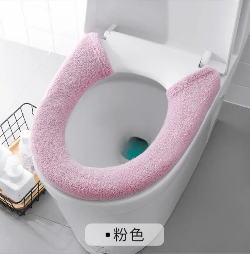 Унитаз шайба для домашнего украшения ванной комнаты|Чехлы на сиденья унитаза| |