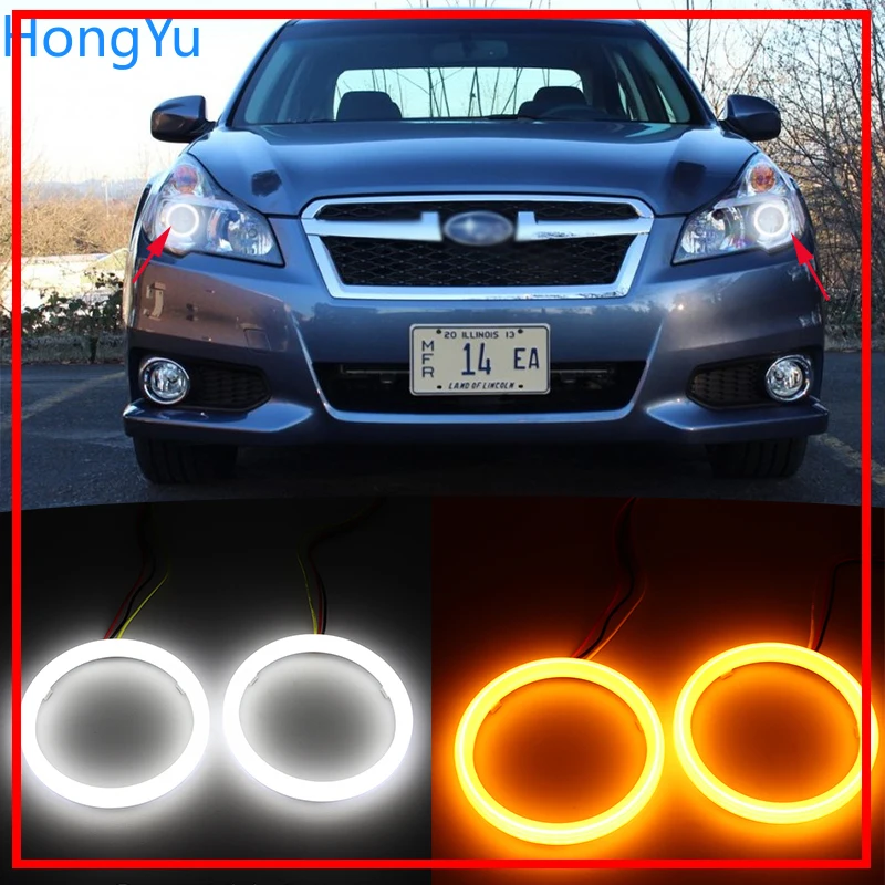 Хлопок светодиодный Ангел глаз Halo горки светильник кольцевой огонь DRL