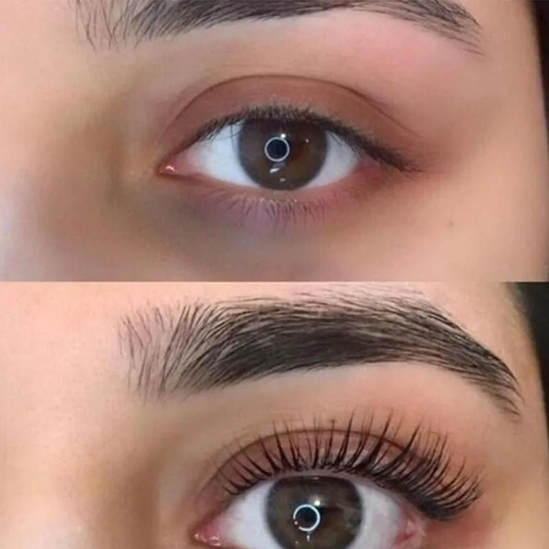 

1set Perm Eyelash Set Simple Korean Cold Perm Fast Set Up Growth Serum Eyelash Eyelash Perming Make Lashes Kit Perm Cosmeti B8W9