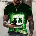 Футболка мужская с 3D-принтом Creates XX Smile Graffiti, модная спортивная рубашка, Топ оверсайз с круглым вырезом