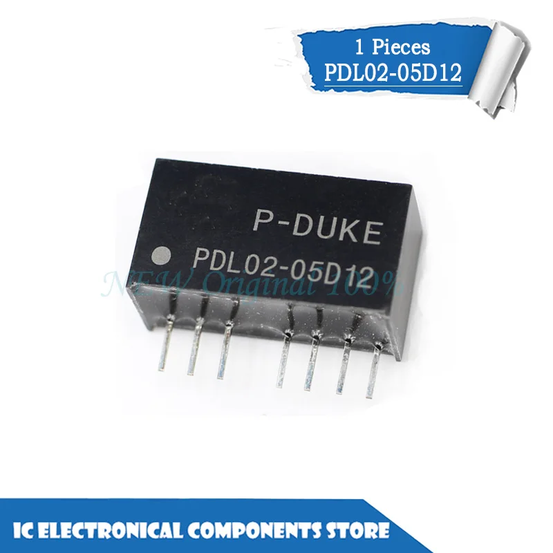 

New original 5PCS 10PCS 100PCS PDL02-05D12 SIP-7 DC-DC Isolated power module
