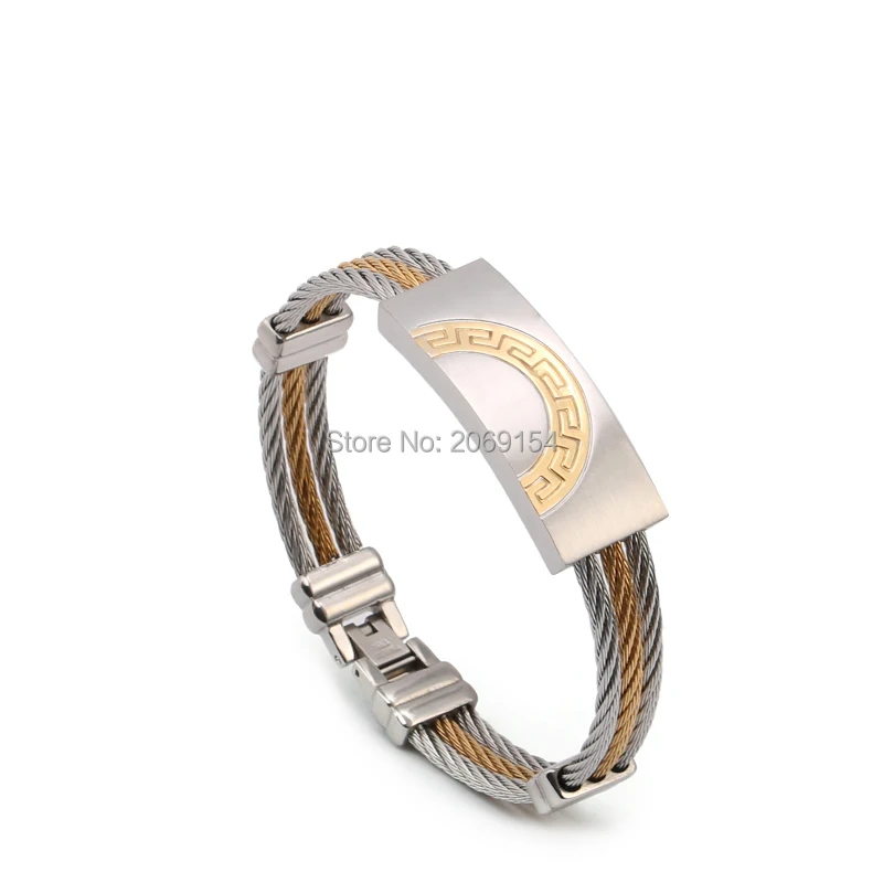 Винтажные шармы браслеты модные ювелирные изделия классический золотой браслет