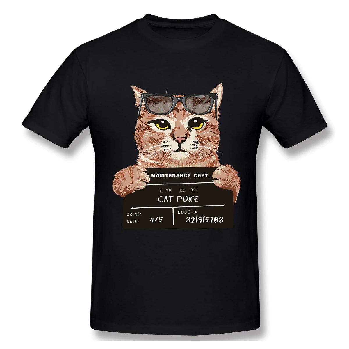 

Рубашка для мужчин и женщин, дизайнерская футболка с Отделением по уходу за кошкой пукиной