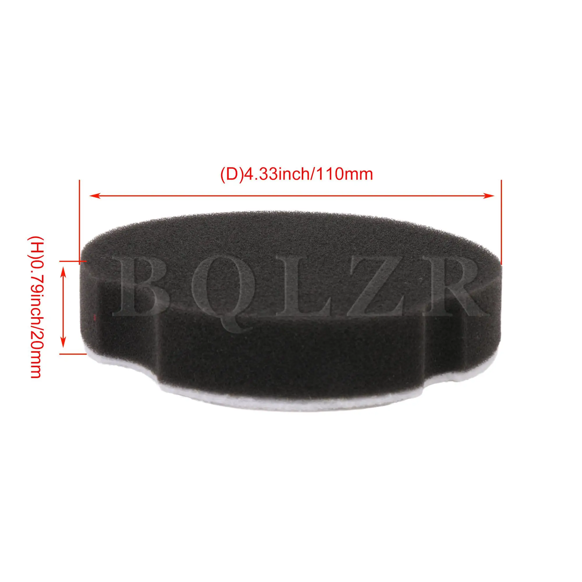 

BQLZR 4PCS 11x2cm Vacuum Filters 1604896 Replacement for Bissell 2112 Series