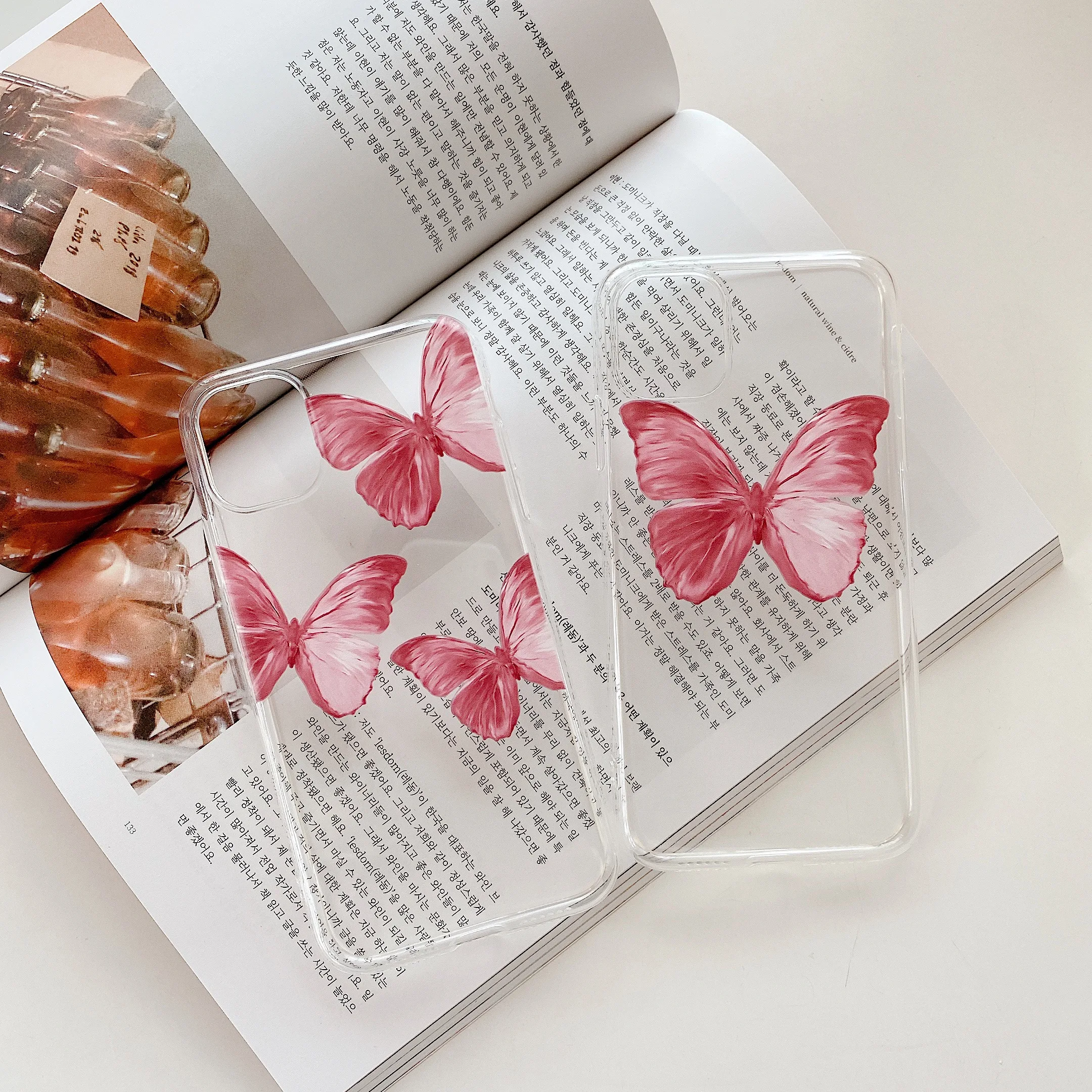 Роскошный милый чехол-бабочка для телефона iPhone 11 11Pro Max XR X XS 7 8 6S Plus защитный чехол