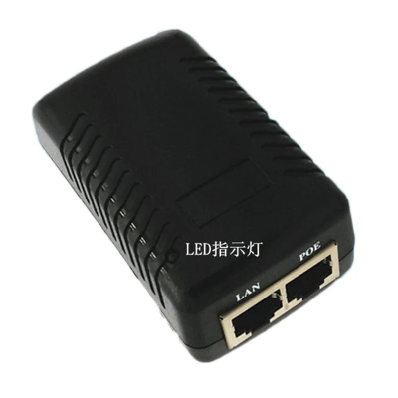 NEWEST Poe Injector Video Surveillance Dc 24V/48V Plug EU/US/UK Optional For Camera POE Power Adapter Ip | Компьютеры и офис