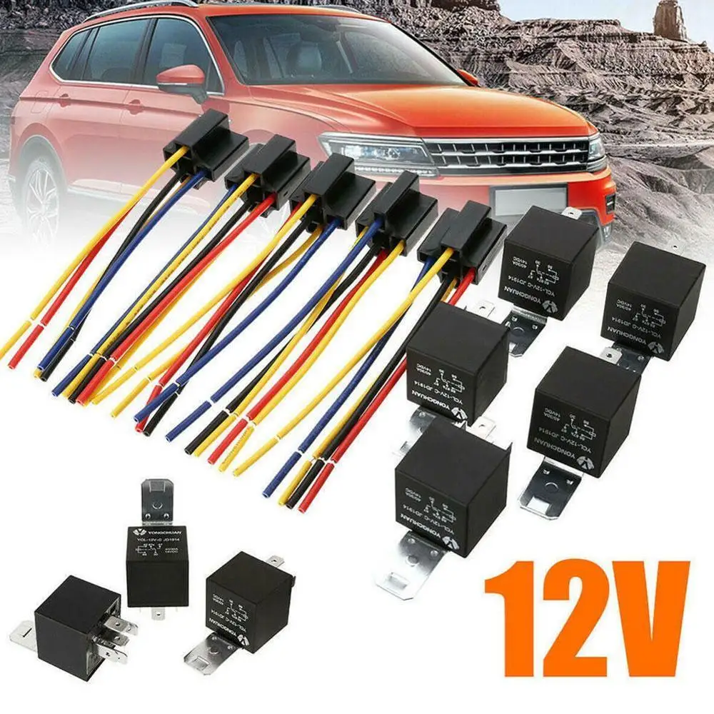 40А водонепроницаемый автомобильный релейный длинный срок службы автомобильные