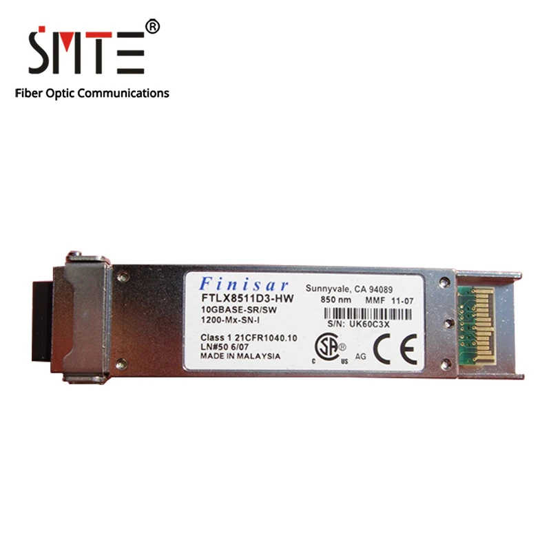 FINISAR FTLX8511D3-HW 850нм 10G 300M 10GBASE-SR/SW 1200-Mx-Sn-I XFP многомодовый волоконно-оптический модуль