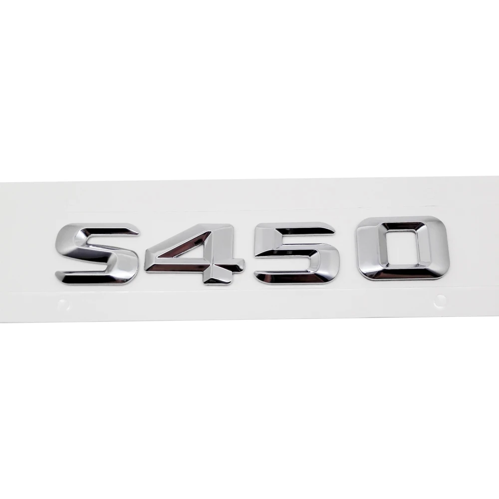Для Mercedes Benz S320L S400 S350 S400L S420 S430 S450 S500 авто значок на крыло эмблема наклейка задний