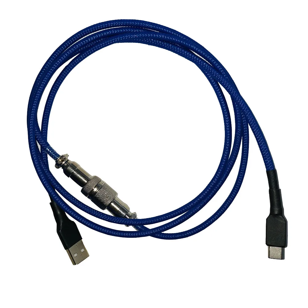 

Mechanical Keyboard Metropolis Cable Aviator Connector Mechables Pulse V3 Custom-coated Coil Type-C-USB Cables