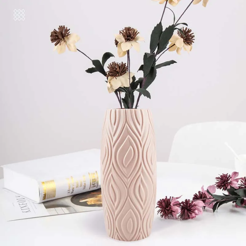 Рекламная пластиковая ваза для цветов аксессуары украшения дома дисплей