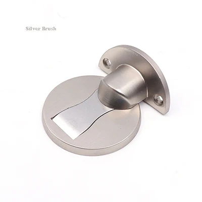 5 Thickening Magnetic Door Stops Znic Alloy Door Stopper Hidden Door Holders Catch Floor Nail-free Doorstop Furniture Hardware - Цвет: 5