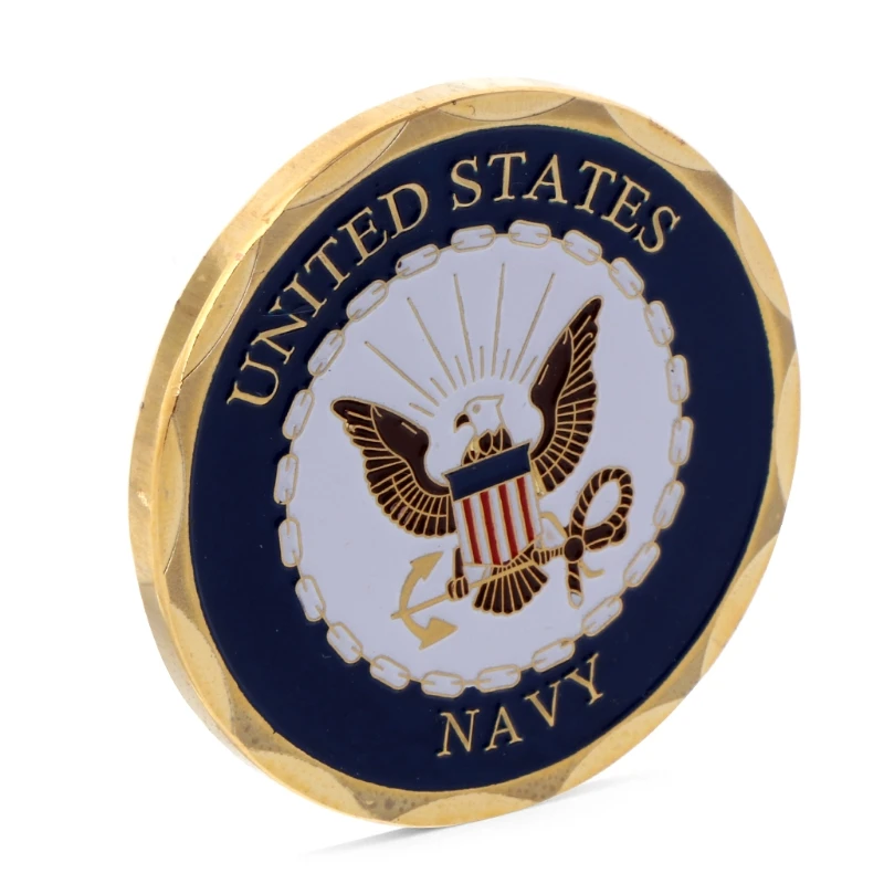 Памятная монета морского флота США пересечение лески Сейлор Орл