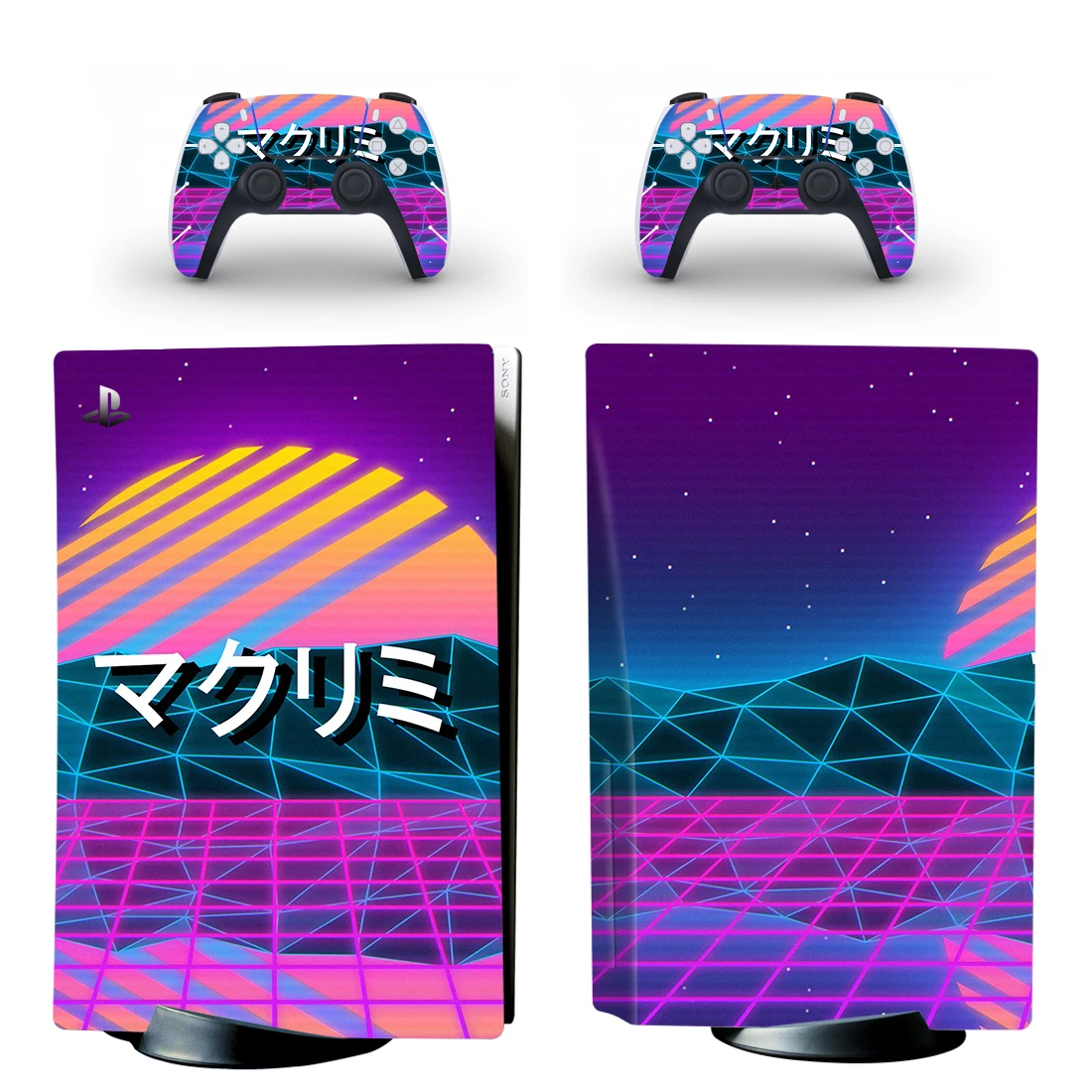 

Новинка, наклейка для консоли PlayStation 5 и 2 контроллера PS5