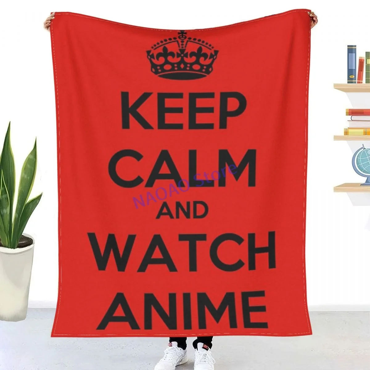 Сохраняйте спокойствие и смотрите аниме цитату японская манга фраза Бросьте