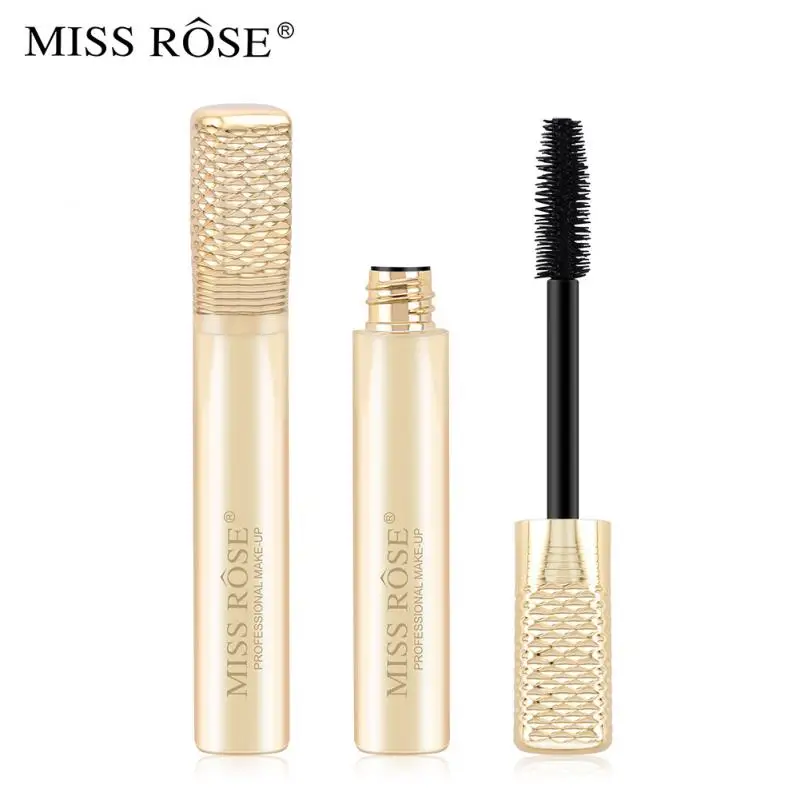 

MISS ROSE 3D Fiber Lashes Eye Lash Long Mascara Extension Waterproof Lengthening Extension Curving Brush Eyes Makeup T1252