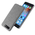 Тонкий тканевый чехол с текстурой для iPhone 8 Plus 7 7G 8 G 7plus 8 plus 7 + тканевый ультратонкий Противоскользящий чехол для iPhone 7 8 iPhone7
