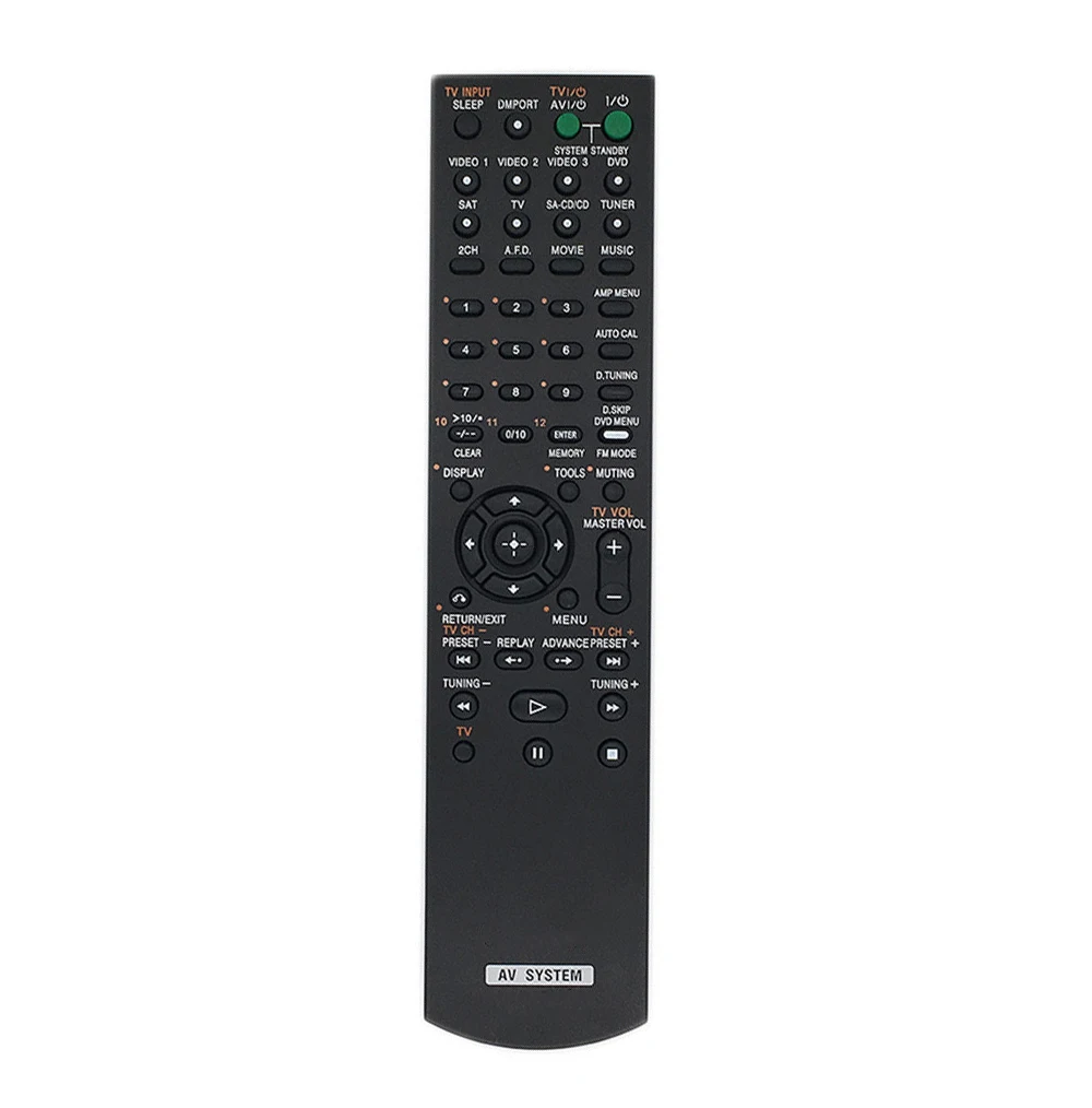 

New Replaced Remote Control Fit For Sony RM-PP412 RM-AAP008 RM-AAL005 Audio Video Receiver