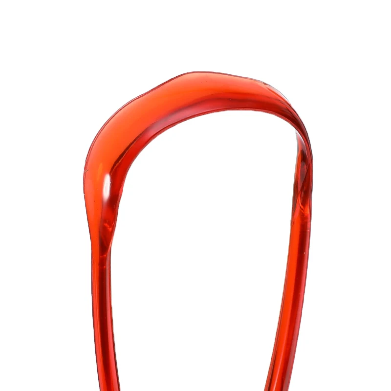 Очиститель языка с дыхательным покрытием скребок для удаления свежего дыхания