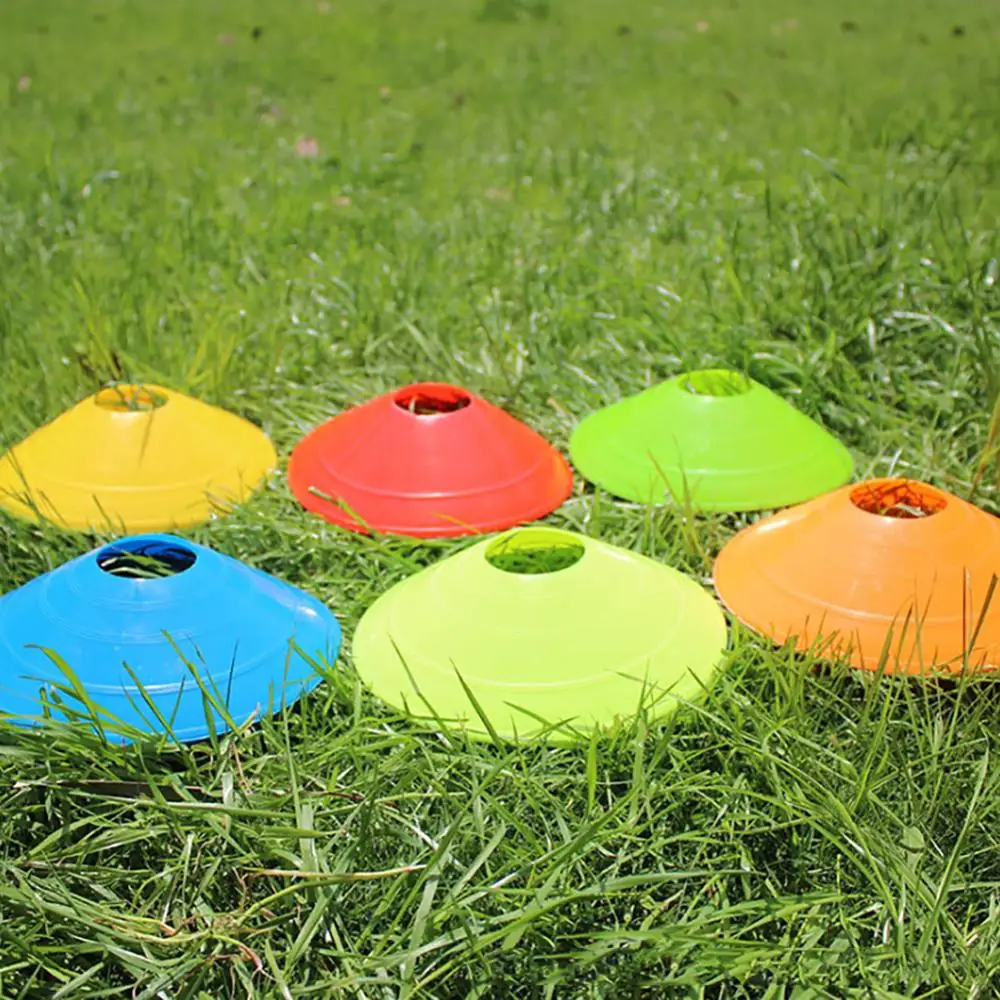 10 шт./компл. футбольный тренировочный знак плоское давление упорные конусы