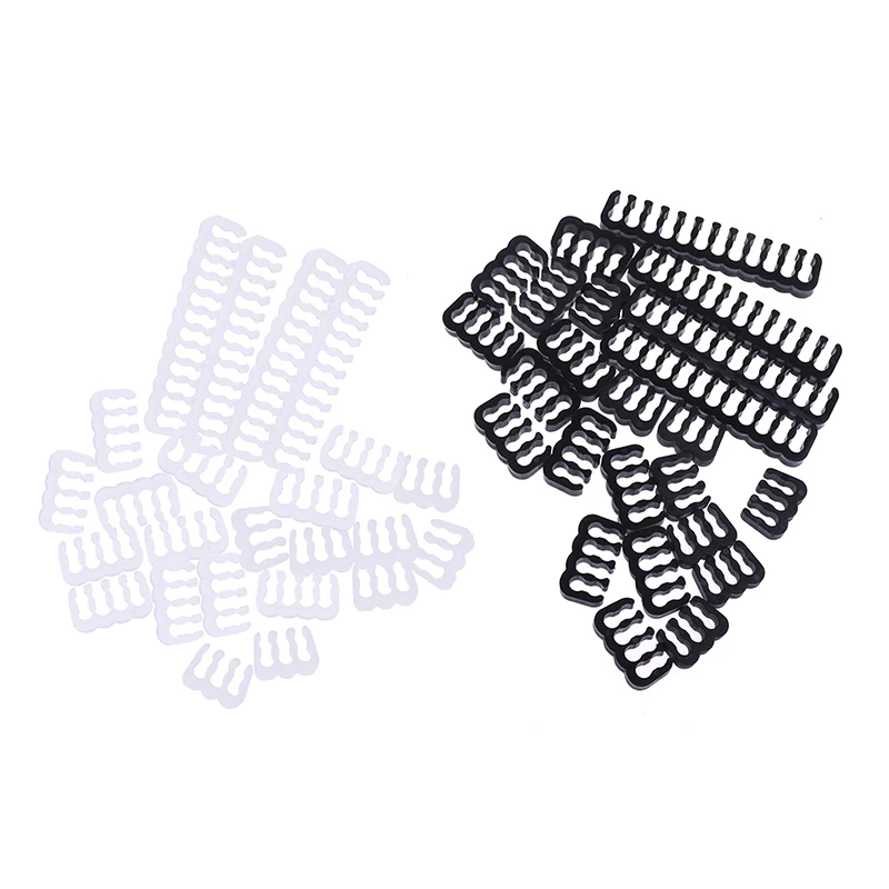 

24 шт./компл. ПП кабельный гребень/зажим/Органайзер/комод для 2,5-3,2 мм компьютерных силовых кабелей проводка 4/6/8/24 Pin компьютерный кабельный ме...