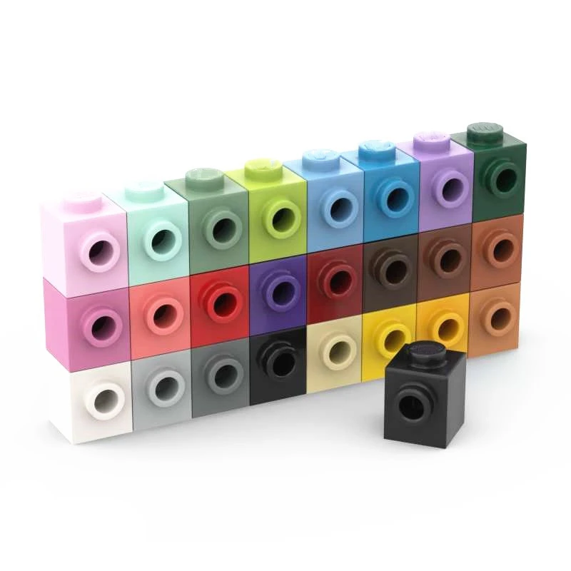 

Small particle scene building block moc-87087 1x1 side with transition bump brick high brick assembly toy parts