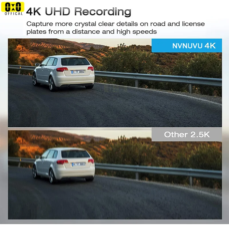 

12 Inch 4K Mirror Dash Cam Rearview Dual Lens Camera Full Touch Screen Front and Rear Waterproof Backup Camera Vehicle Black Box
