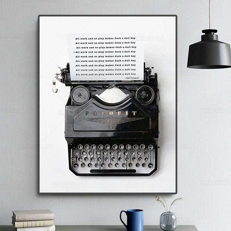 Настенная картина сияющий ужас из фильма Stephen King | Дом и сад