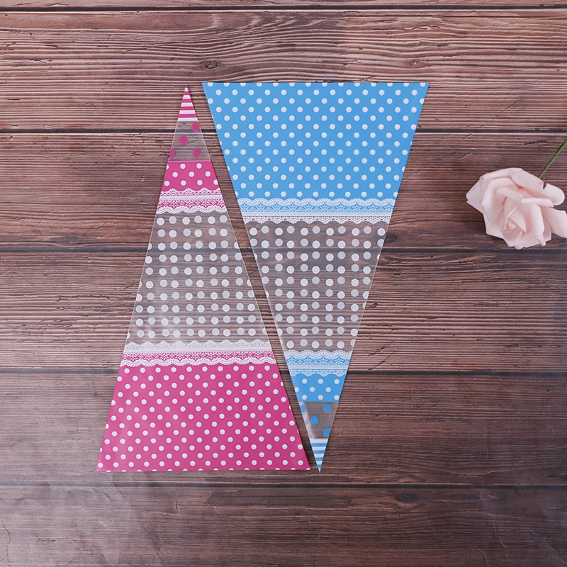 50 шт. Рождество прозрачный посылка целлофановая привлекательного леденцового