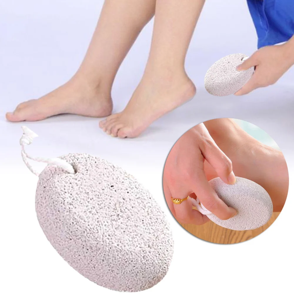 

2pcs Double-sided Pedicure Foot File Wooden Stone Callus Remover Foot Care Scrubber for Dead Skin Removal