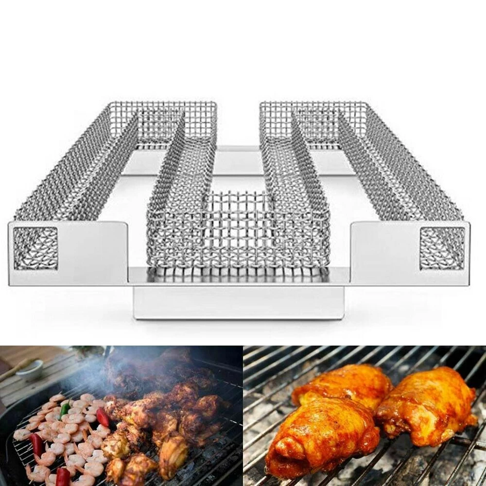 Лабиринт для барбекю гранулы курильщик генератор горячего и холодного дыма